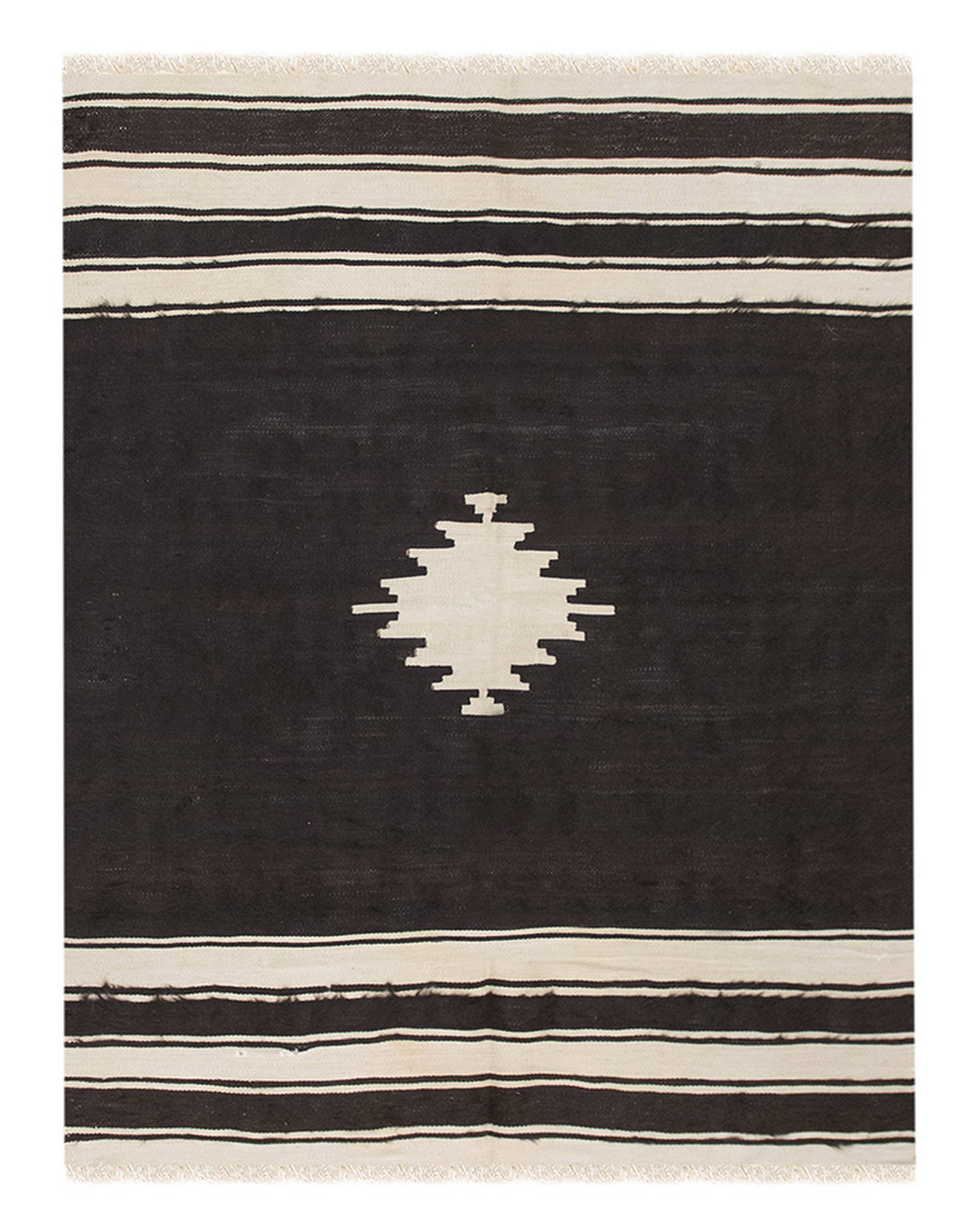 4x5, 3'7 x 5'1 ft, Siirt Blanket Kilim Rug, Siirt Blanket