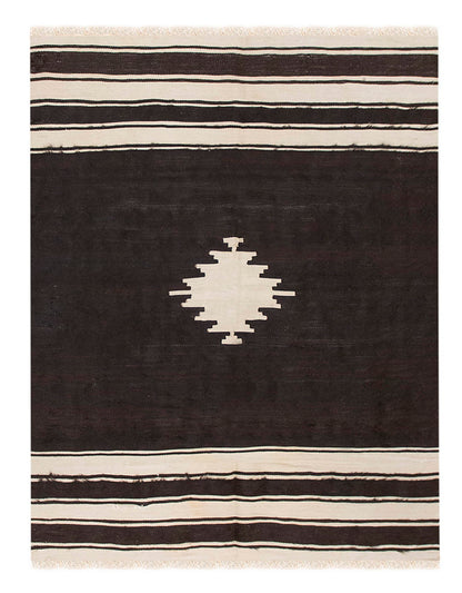 4x5, 3'7 x 5'1 ft, Siirt Blanket Kilim Rug, Siirt Blanket