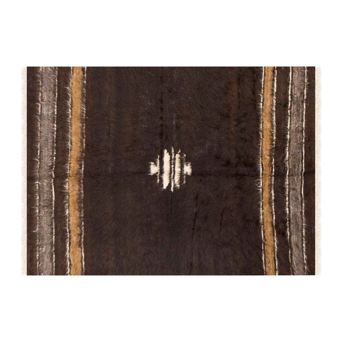 4x5, 3'7 x 5'3 ft, Siirt Blanket Kilim Rug, Siirt Blanket
