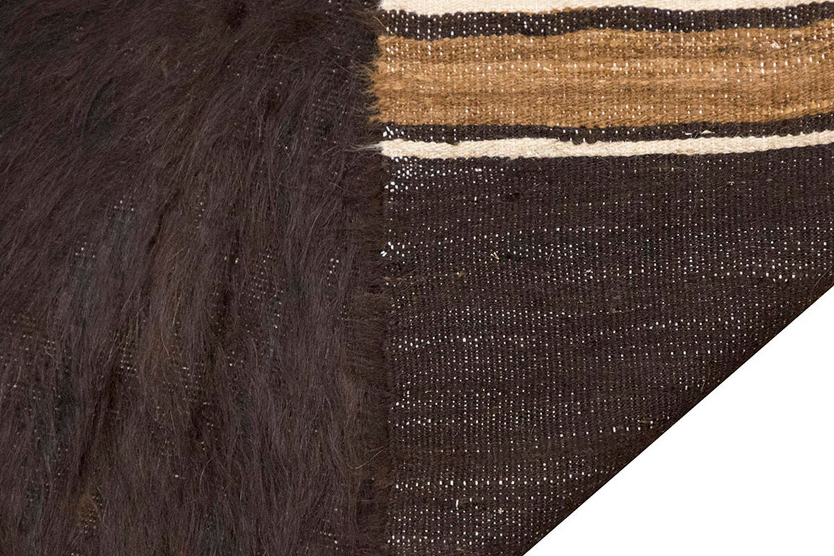 4x5, 3'7 x 5'3 ft, Siirt Blanket Kilim Rug, Siirt Blanket