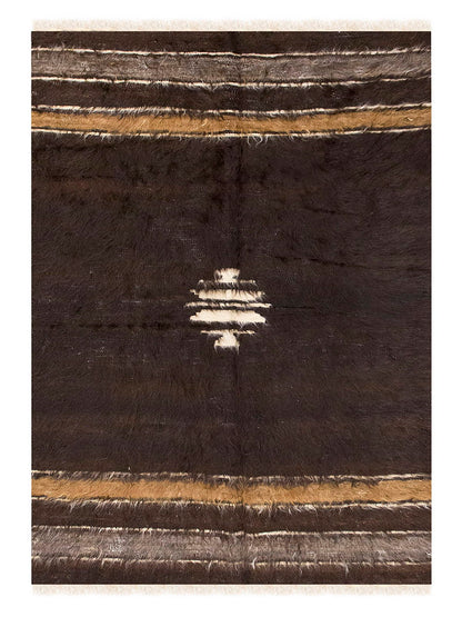 4x5, 3'7 x 5'3 ft, Siirt Blanket Kilim Rug, Siirt Blanket