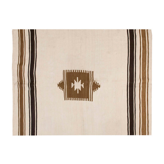 4x5, 3'9 x 5'3 ft, Siirt Blanket Kilim Rug, Siirt Blanket