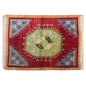 4x5'7" ft Turkish Tulu,Tulu Rug, Karapınar Tulu Rug, Vintage Tulu 122 x 170 cm