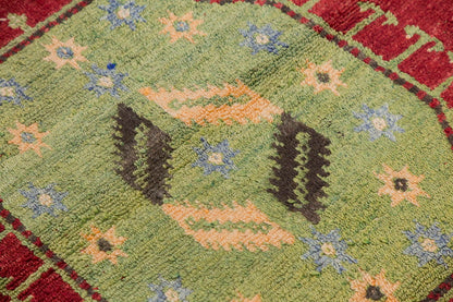 4x5'7" ft Turkish Tulu,Tulu Rug, Karapınar Tulu Rug, Vintage Tulu 122 x 170 cm