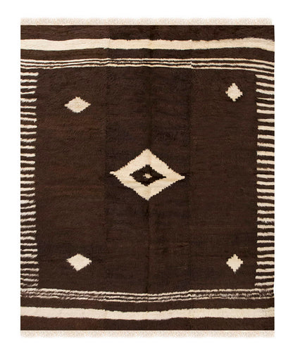 4x5, 4'1 x 5'2 ft, Siirt Blanket Kilim Rug, Siirt Blanket