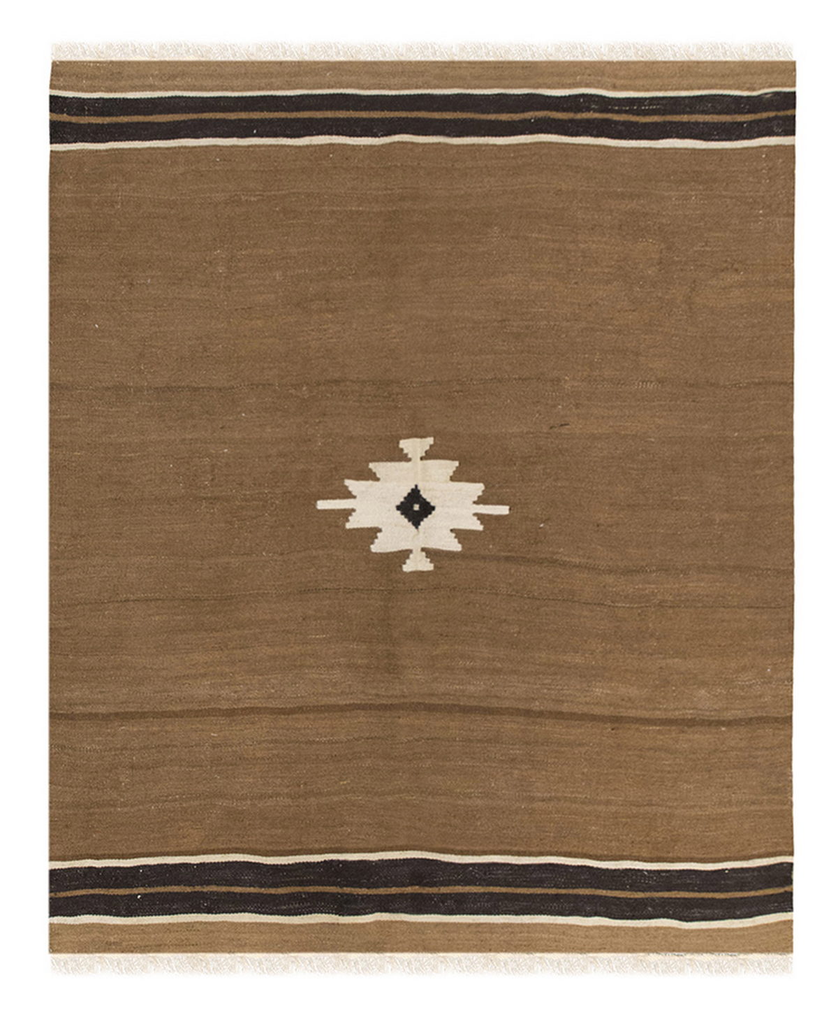 4x5, 4'2 x 4'10 ft, Siirt Blanket Kilim Rug, Siirt Blanket