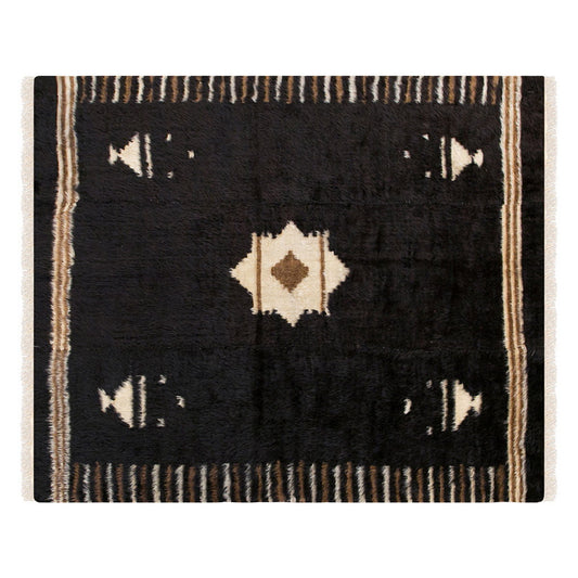 4x5, 4'2 x 5'1 ft, Siirt Blanket Kilim Rug, Siirt Blanket