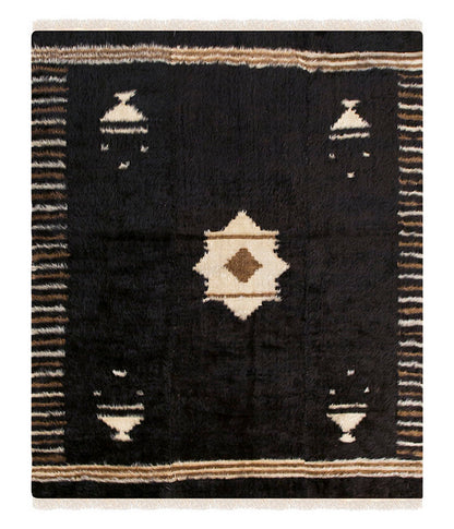 4x5, 4'2 x 5'1 ft, Siirt Blanket Kilim Rug, Siirt Blanket