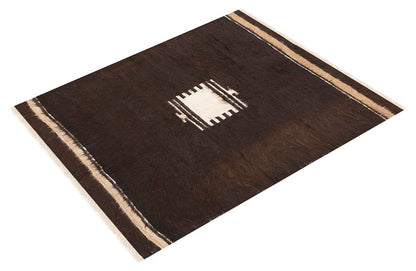 4x5, 4'3 x 5 ft, Siirt Blanket Kilim Rug, Siirt Blanket