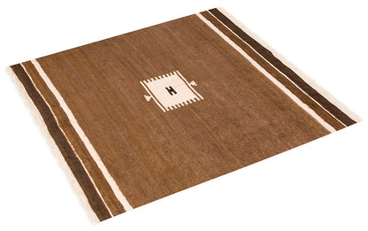 4x5, 4'3 x 5'4 ft, Siirt Blanket Kilim Rug, Siirt Blanket