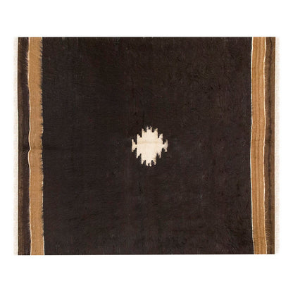 4x5, 4'3 x 5'1 ft, Siirt Blanket Kilim Rug, Siirt Blanket