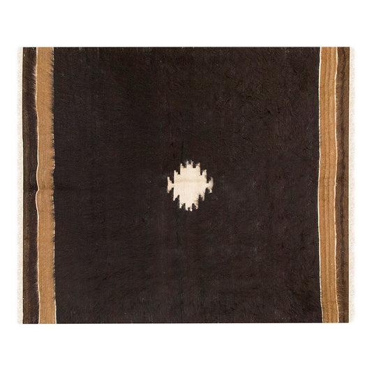 4x5, 4'3 x 5'1 ft, Siirt Blanket Kilim Rug, Siirt Blanket