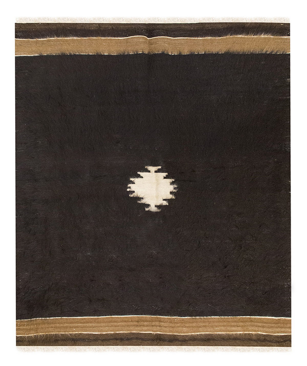 4x5, 4'3 x 5'1 ft, Siirt Blanket Kilim Rug, Siirt Blanket