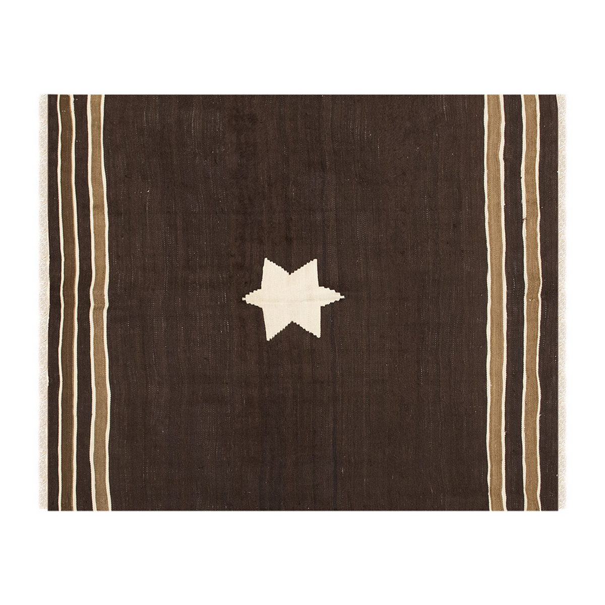 4x5, 4'7 x 5'5 ft, Siirt Blanket Kilim Rug, Siirt Blanket