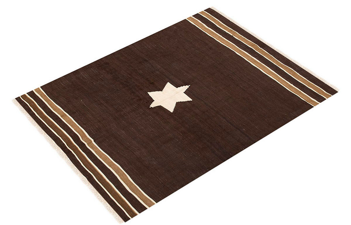 4x5, 4'7 x 5'5 ft, Siirt Blanket Kilim Rug, Siirt Blanket