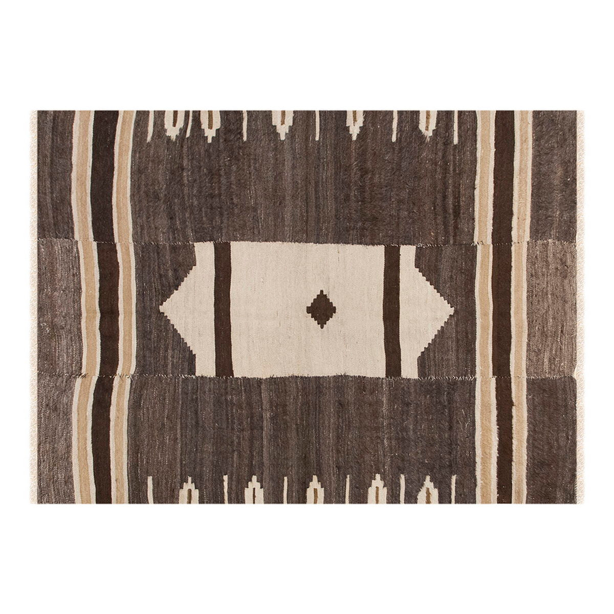 4x6, 3'11 x 5'11 ft, Siirt Blanket Kilim Rug, Siirt Blanket