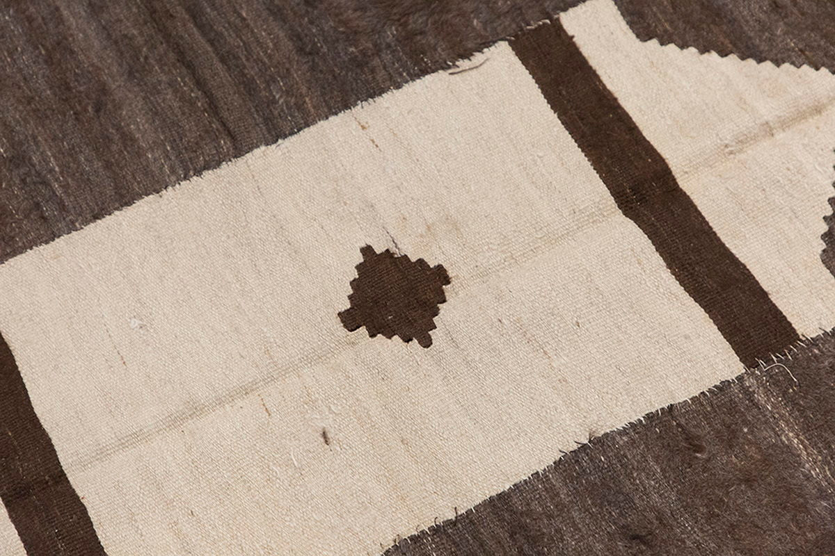 4x6, 3'11 x 5'11 ft, Siirt Blanket Kilim Rug, Siirt Blanket
