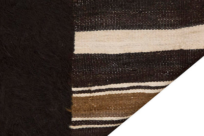 4x6, 3'11 x 5'8 ft, Siirt Blanket Kilim Rug, Siirt Blanket
