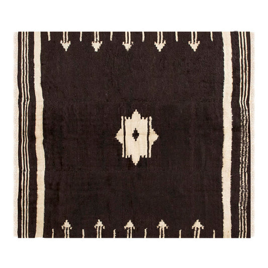 4x6, 4'2 x 5'10 ft, Siirt Blanket Kilim Rug, Siirt Blanket