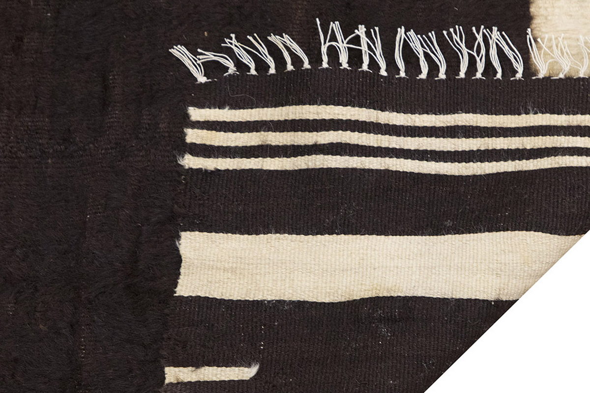 4x6, 4'2 x 5'10 ft, Siirt Blanket Kilim Rug, Siirt Blanket