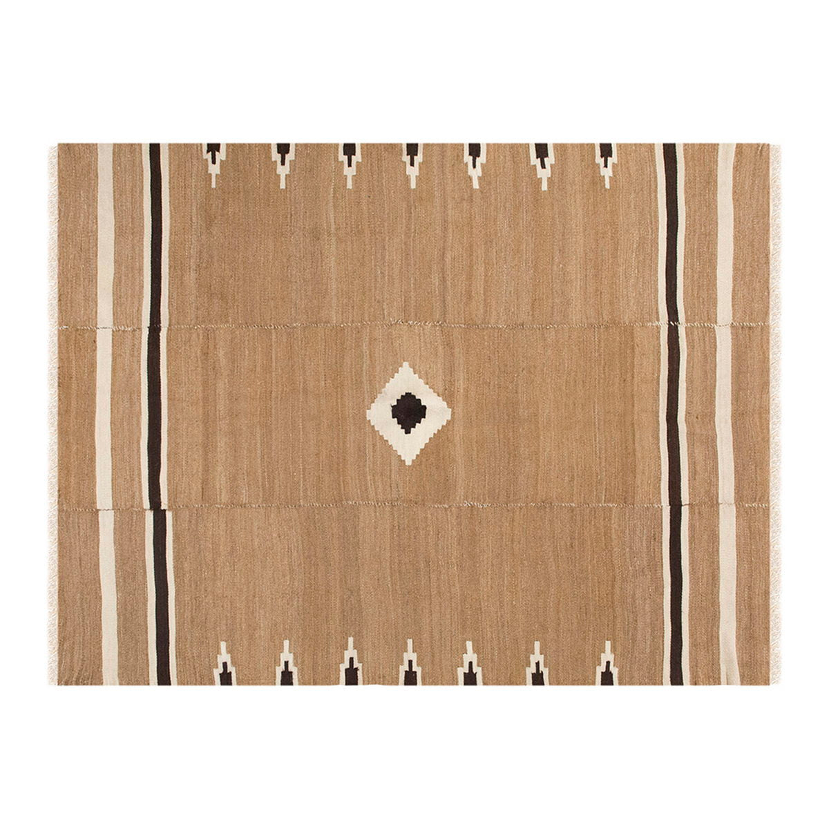 4x6, 4'2 x 6'3 ft, Siirt Blanket Kilim Rug, Siirt Blanket