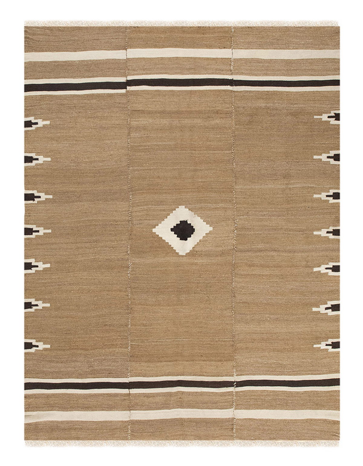4x6, 4'2 x 6'3 ft, Siirt Blanket Kilim Rug, Siirt Blanket