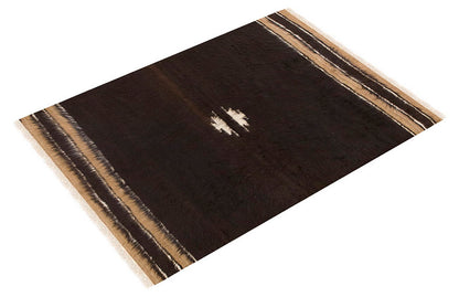 4x6, 4'2 x 5'10 ft, Siirt Blanket Kilim Rug, Siirt Blanket