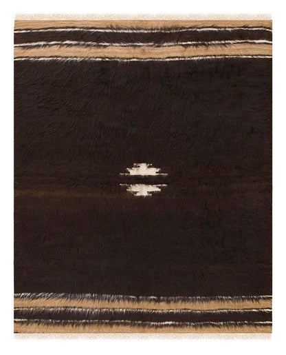4x6, 4'2 x 5'10 ft, Siirt Blanket Kilim Rug, Siirt Blanket