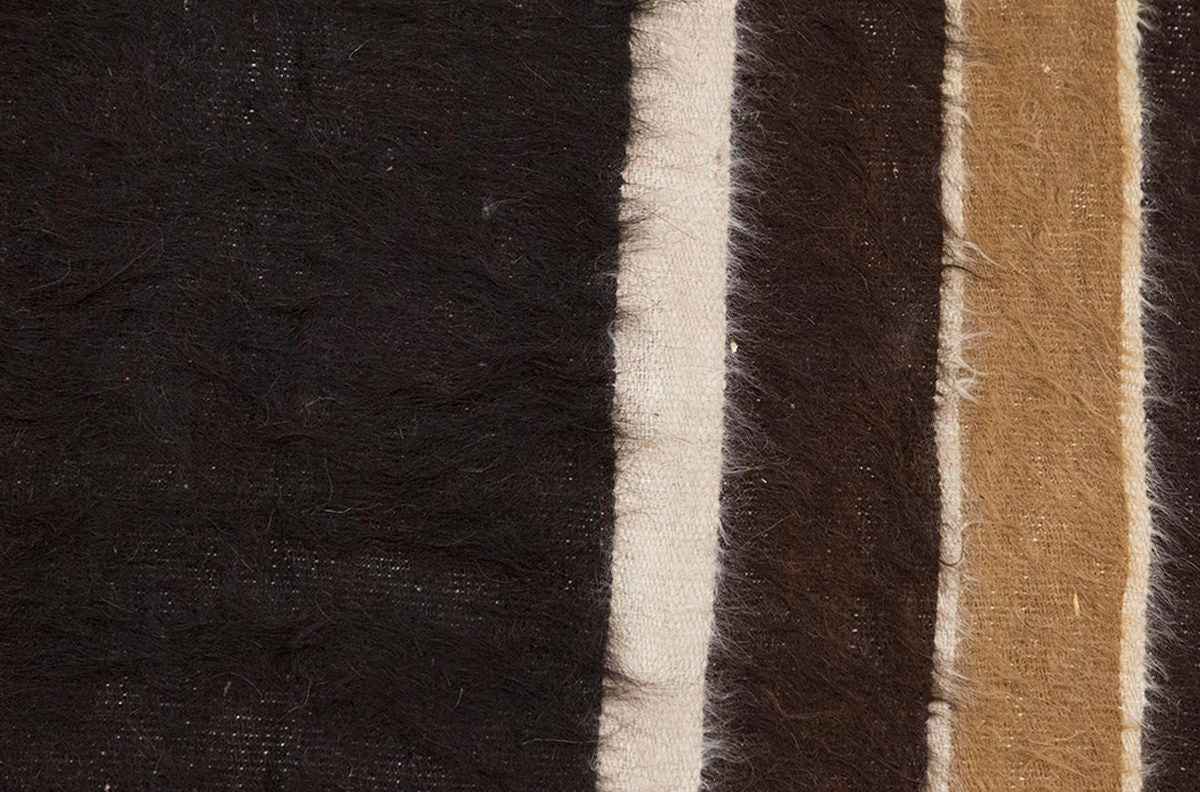 4x6, 4'2 x 6 ft, Siirt Blanket Kilim Rug, Siirt Blanket