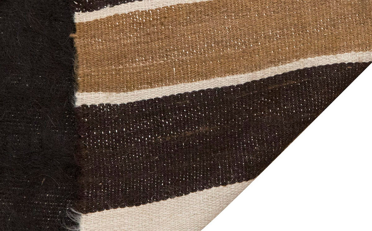 4x6, 4'2 x 6 ft, Siirt Blanket Kilim Rug, Siirt Blanket