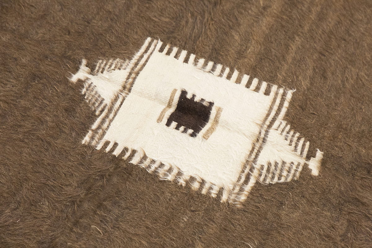 4x6, 4'3 x 5'8 ft, Siirt Blanket Kilim Rug, Siirt Blanket