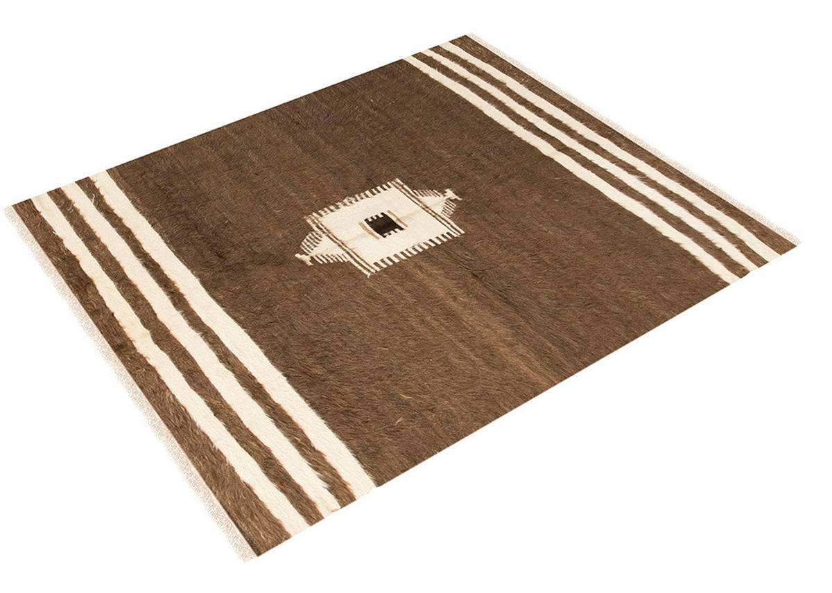 4x6, 4'3 x 5'8 ft, Siirt Blanket Kilim Rug, Siirt Blanket