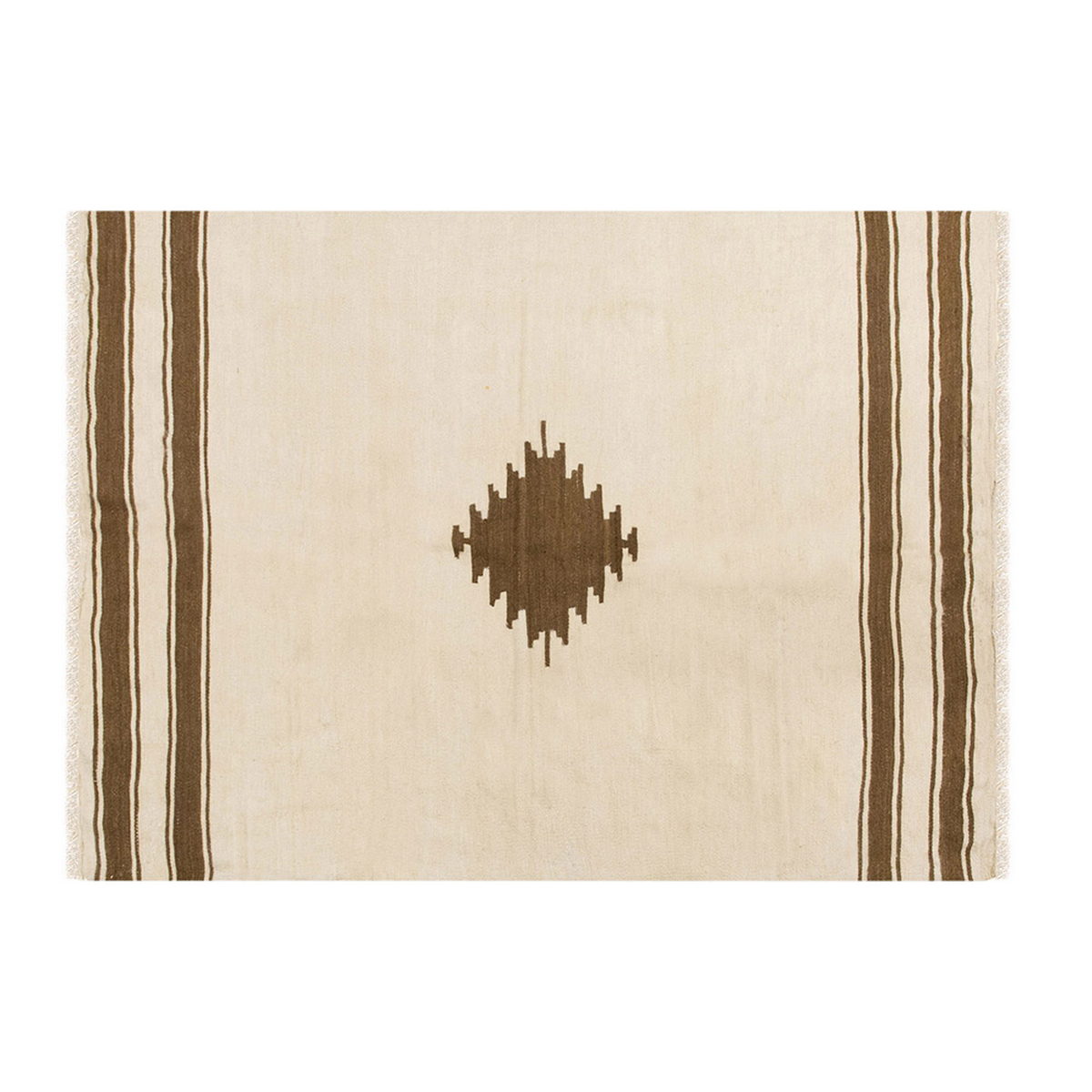 4x6, 4'3 x 6'1 ft, Siirt Blanket Kilim Rug, Siirt Blanket