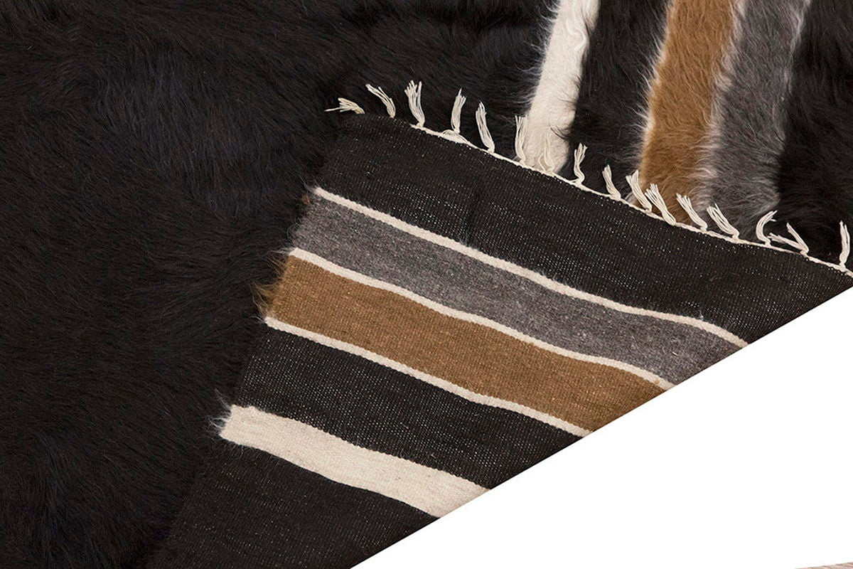 4x6, 4'3 x 6'4 ft, Siirt Blanket Kilim Rug, Siirt Blanket