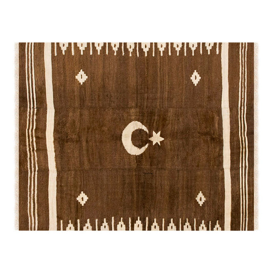 4x6, 4'3 x 6 ft, Siirt Blanket Kilim Rug, Siirt Blanket