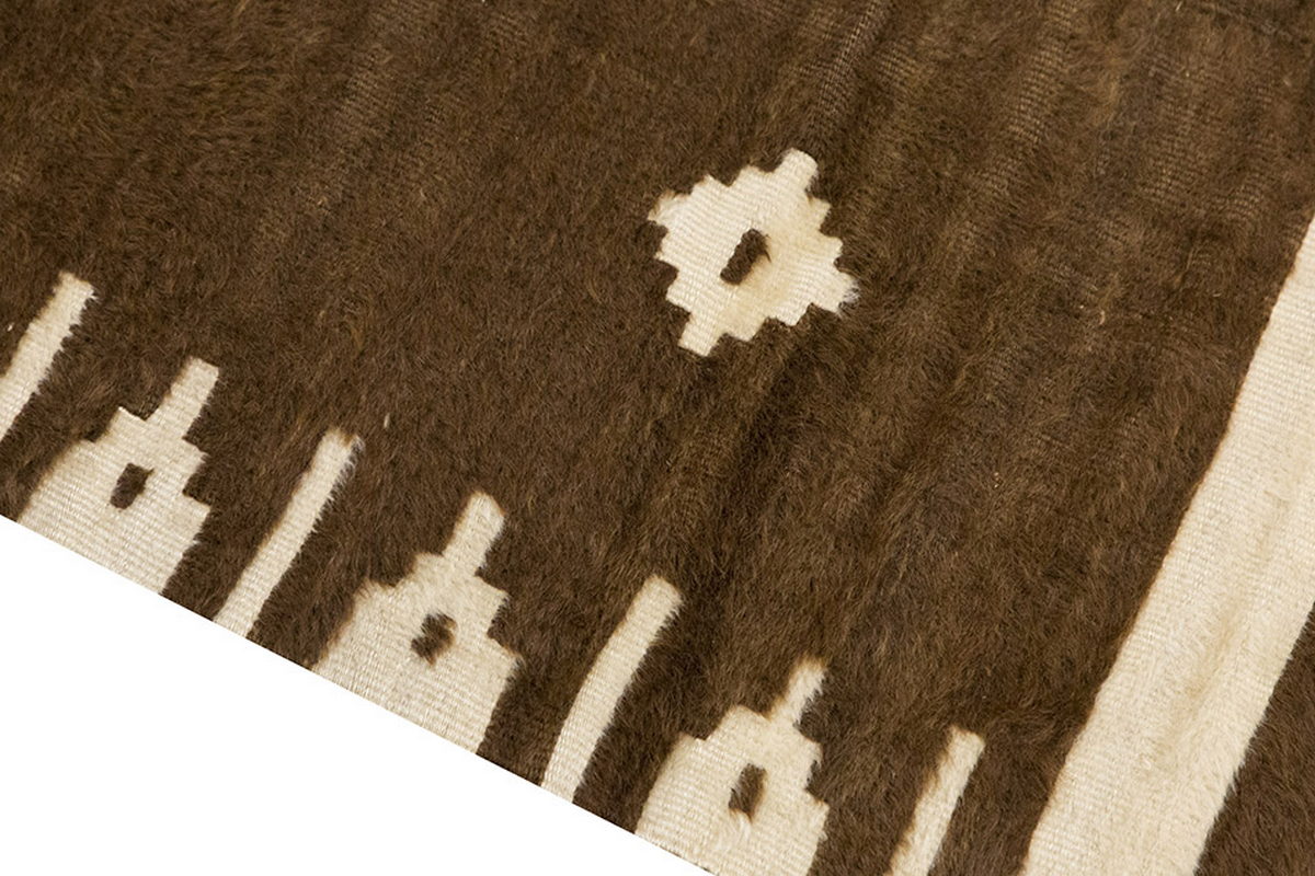 4x6, 4'3 x 6 ft, Siirt Blanket Kilim Rug, Siirt Blanket