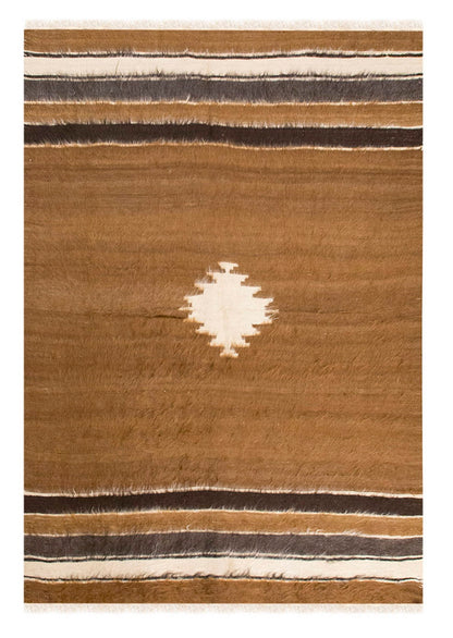 4x6, 4'3 x 6 ft, Siirt Blanket Kilim Rug, Siirt Blanket
