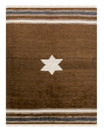4x6, 4'3 x 6 ft, Siirt Blanket Kilim Rug, Siirt Blanket