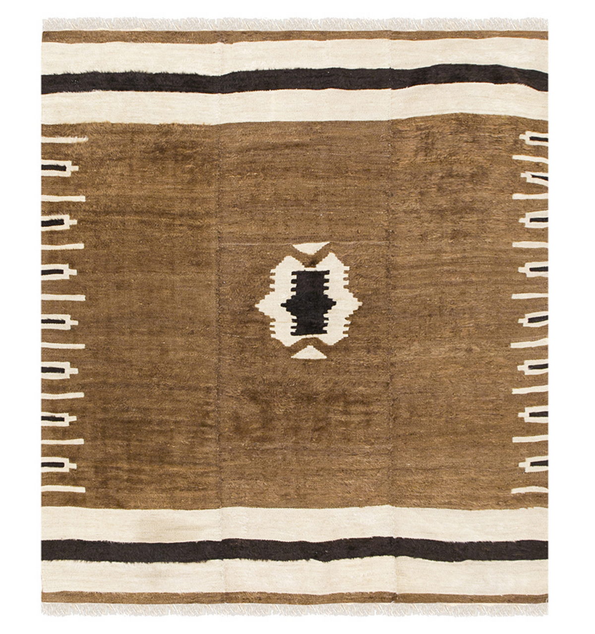 4x6, 4'4 x 5'6 ft, Siirt Blanket Kilim Rug, Siirt Blanket