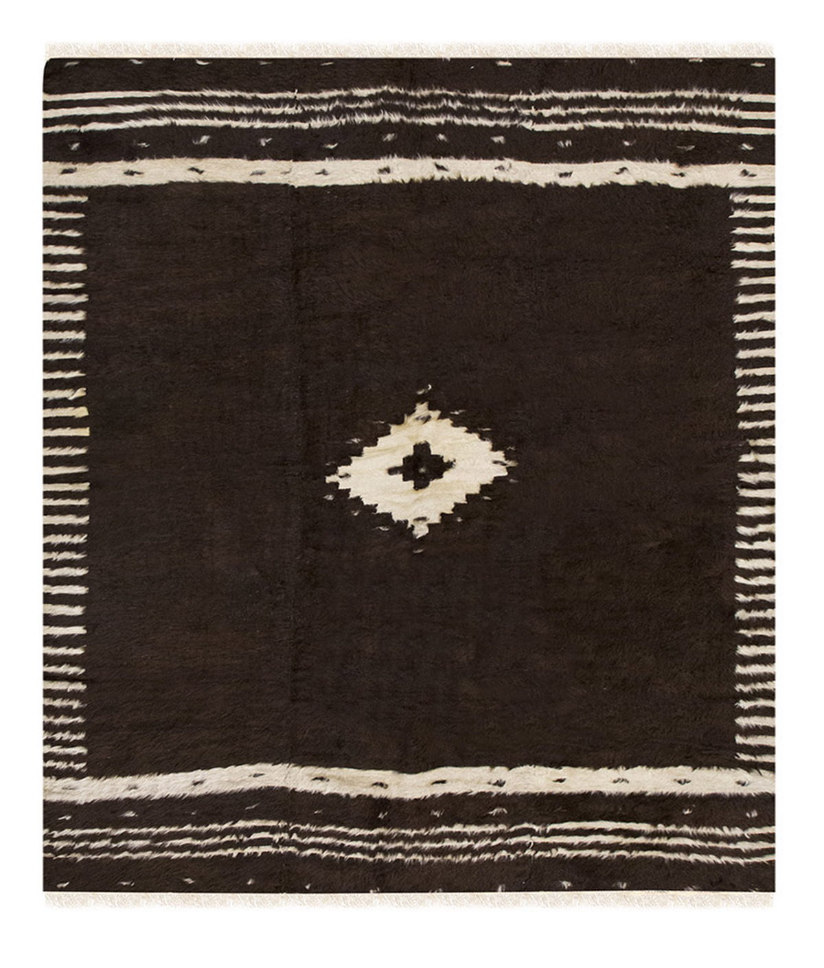 4x6, 4'4 x 5'9 ft, Siirt Blanket Kilim Rug, Siirt Blanket