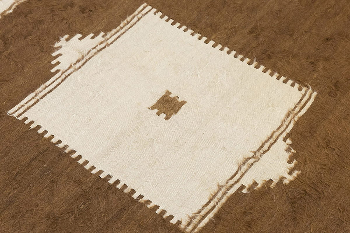 4x6, 4'4 x 6'5 ft, Siirt Blanket Kilim Rug, Siirt Blanket