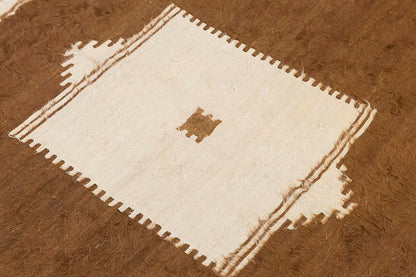 4x6, 4'4 x 6'5 ft, Siirt Blanket Kilim Rug, Siirt Blanket