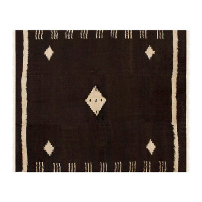 4x6, 4'5 x 5'8 ft, Siirt Blanket Kilim Rug, Siirt Blanket