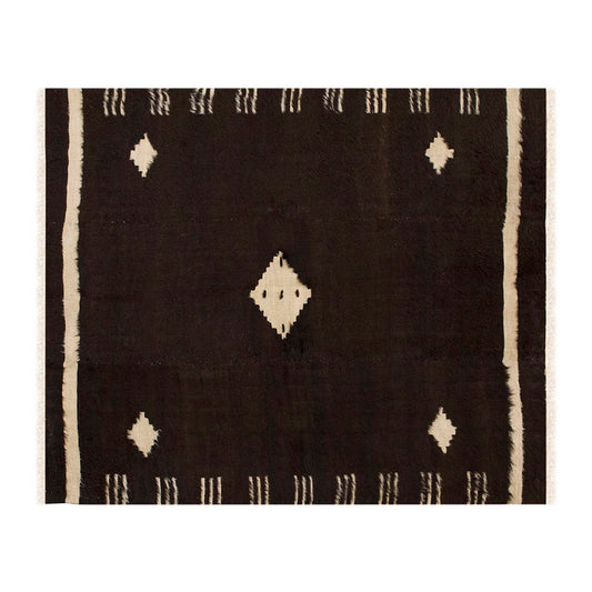 4x6, 4'5 x 5'8 ft, Siirt Blanket Kilim Rug, Siirt Blanket