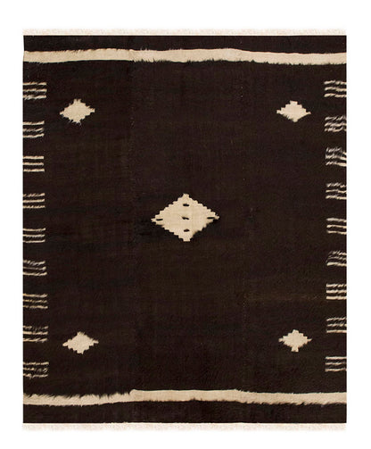 4x6, 4'5 x 5'8 ft, Siirt Blanket Kilim Rug, Siirt Blanket