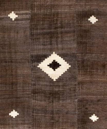 4x6, 4'5 x 6' ft, Siirt Blanket Kilim Rug, Siirt Blanket