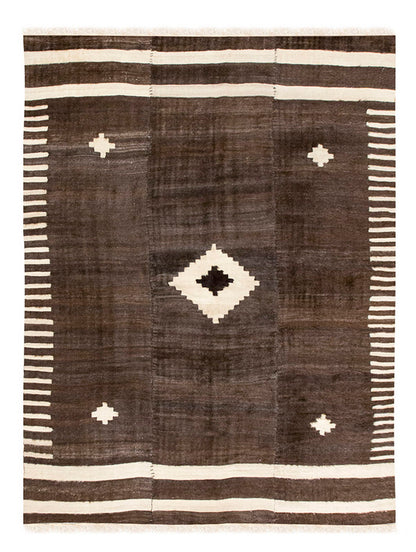 4x6, 4'5 x 6' ft, Siirt Blanket Kilim Rug, Siirt Blanket
