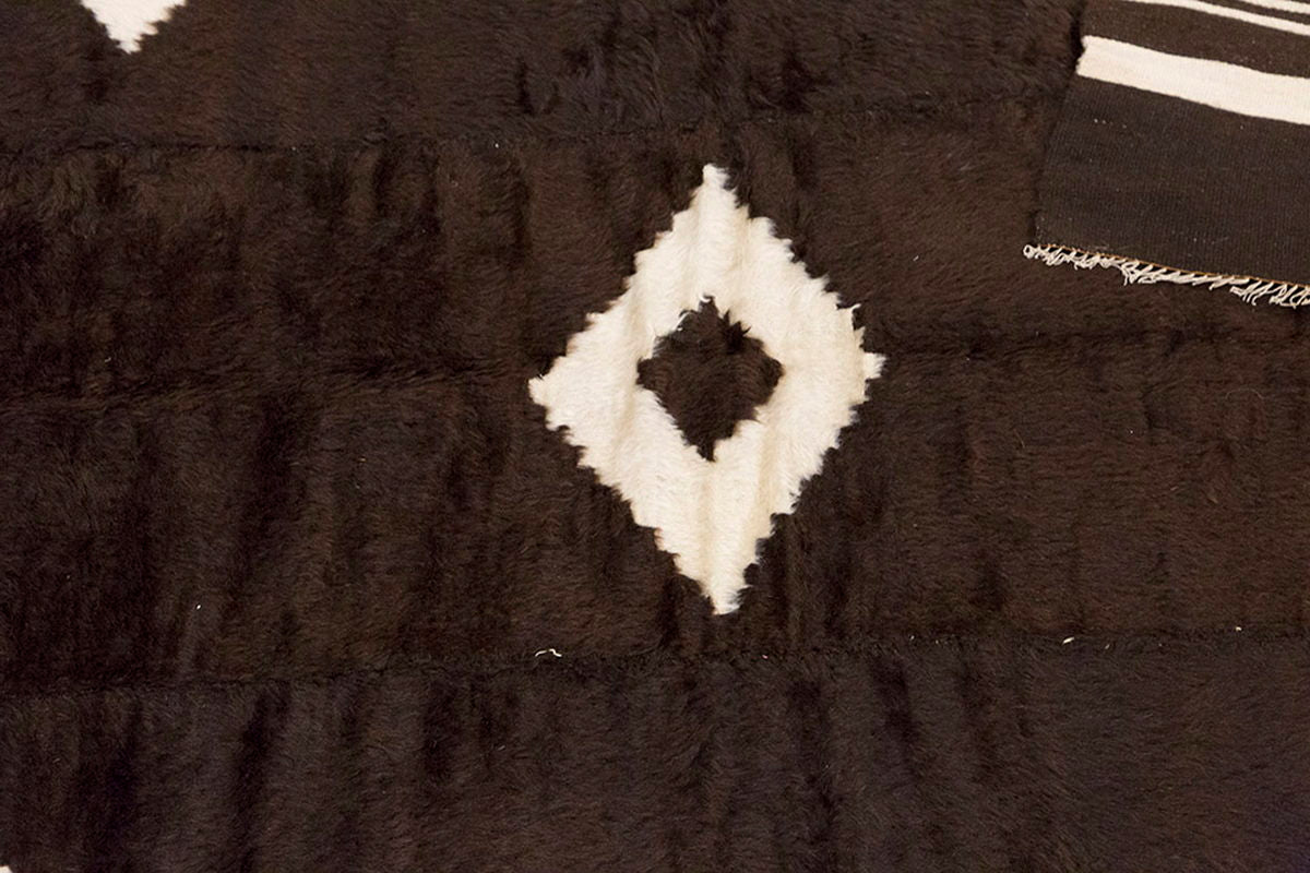 4x6, 4'6 x 6'5 ft, Siirt Blanket Kilim Rug, Siirt Blanket