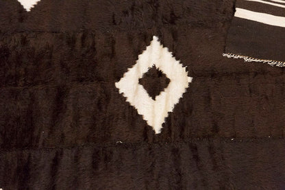 4x6, 4'6 x 6'5 ft, Siirt Blanket Kilim Rug, Siirt Blanket