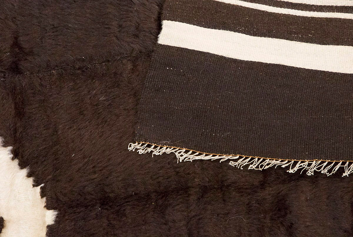 4x6, 4'6 x 6'5 ft, Siirt Blanket Kilim Rug, Siirt Blanket